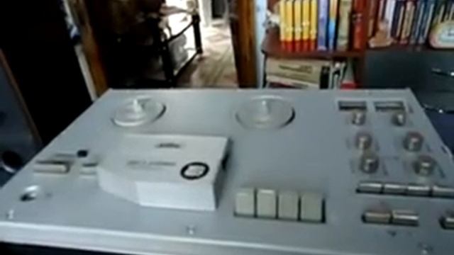 Катушечный магнитофон - приставка Эльфа-201-3. Часть-1. смотреть онлайн