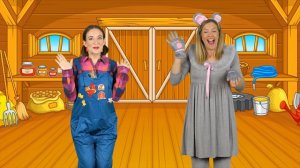 Доброе утро, животные с фермы! 🐷 Детские песенки и потешки - Учите звуки животных на ферме