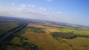 Деревня Рудины с высоты птичьего полета