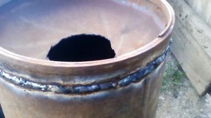 Бюджетная печь из газового балона для не большой парилки