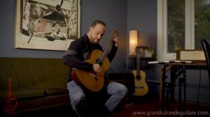 Tariq Harb performs Joropo by J. L. Merlin on Jose Lagunar Especial 1A Concierto Guitar