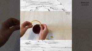 Как сделать корзинку своими руками  #Shorts