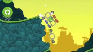 Прохождение bad piggies уровни(31-36)when pigs fly +финальн