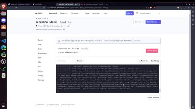 Deploy and Host Your Streamlit Websites for Free with Render and Streamlit Cloud смотреть онлайн