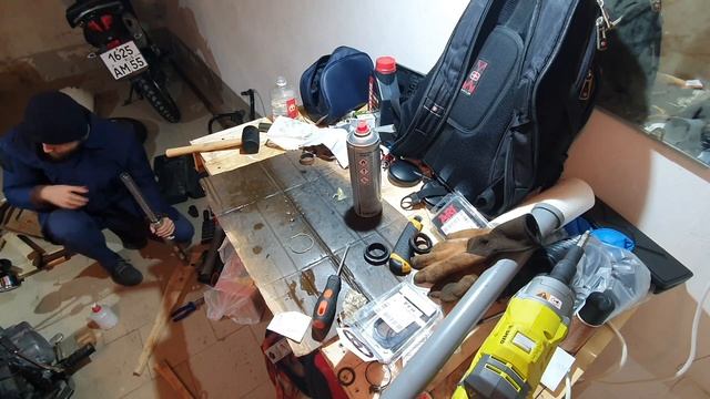 CB400SS #3: Обслуживание вилки смотреть онлайн