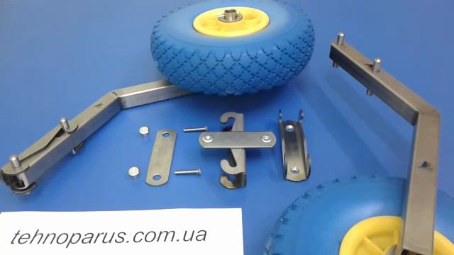 Транцевые колеса автомат нержавейка быстросъемные КТ10-top смотреть онлайн