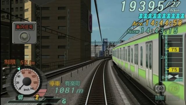 Densha De Go! Pocket Yamanote Line (JR E231 - 500 Series. Osaki - Ueno) Playthrough смотреть онлайн