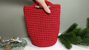 Мини сумочка крючком