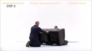 Видео обзор двойной диван с реклайнерами, сборка