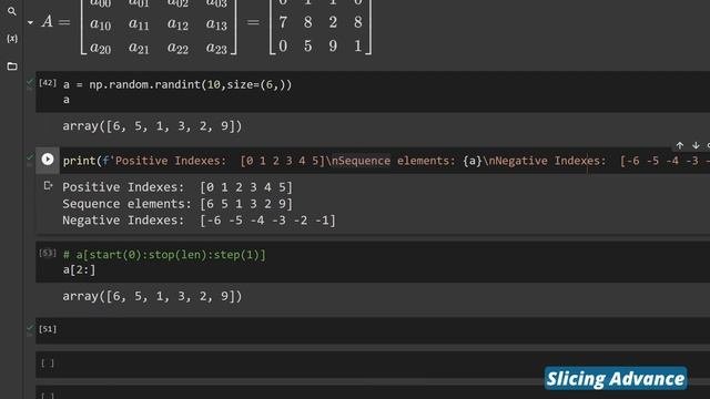 Numpy Python Tutorial #3 (Indexing )