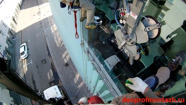 Монтаж стеклопакета Джамбо в Москве  Продолжение