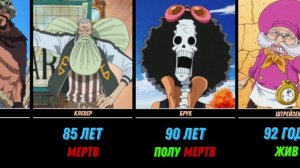 Возраст самых старых персонажей Ван Пис | Ван Пис