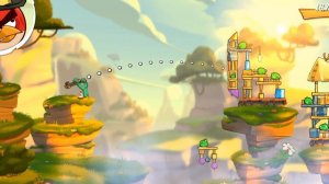 I am looking at the pigs in Angry Birds 2. (BURP + FART)