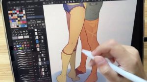 Speed paint w/ Clip Studio on iPad ?