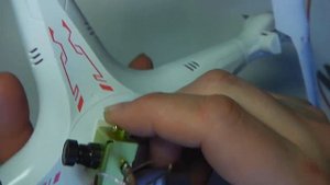 Подключение FPV камеры JF 01 к квадрокоптеру Syma X5C