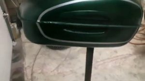 Покраска мотоцикла Урал. Цировки.