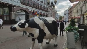 Москва. Прогулка по Старому Арбату. Посмотрите, сколько тут интересного.