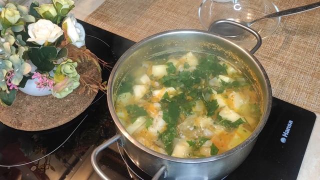 Такой овощной суп нравится всем, кто его пробует! Сама нежность! смотреть онлайн