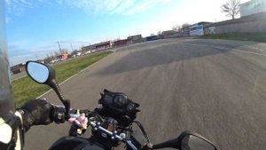 Yamaha TDM 900 на треке