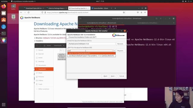 Instalación de Java 17, JavaFX y NetBeans 12 sobre Ubuntu LTS смотреть онлайн