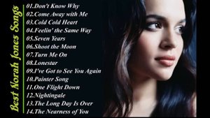 Best Norah Jones Songs - Norah Jones Best Hits - Norah Jones Greatest Hits Full Live 2017