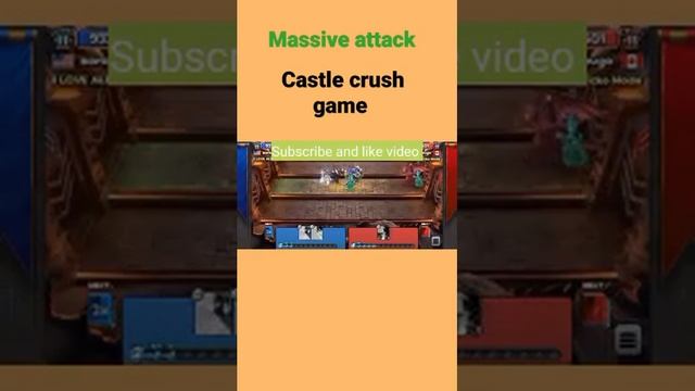 Castle crush battle strategy game, #castlecrushgame, short смотреть онлайн