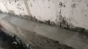 Фундамент под лаги пола.