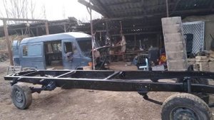 Мерседес т1 208 сапок на раме газ 53