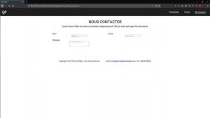 [#9] Construction de la page contact | On construit un portfolio avec SASS