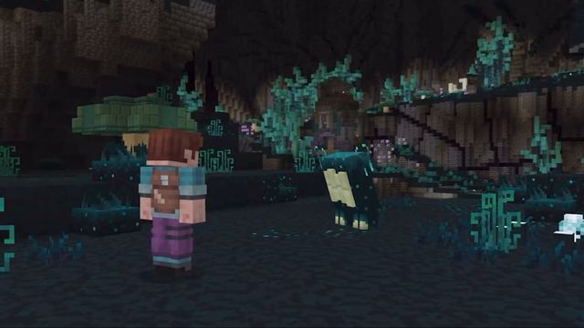 Minecraft Skulk dimensions 1.22! Trailer update! Концепт! смотреть онлайн