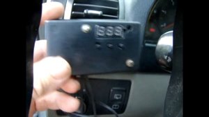 установка датчика W 1209 терморегулятора на радиатор авто