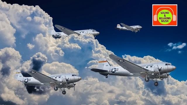 AIRPLANE PROPELLERS SOUND FOR RELAXING AND DEEP SLEEP - WHITE NOISE #soundforsleeping #relaxingsoun