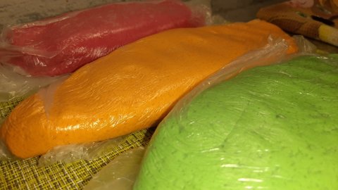 Тесто для лепки (пластилин) в домашних условиях! Пошаговый рецепт приготовления! (720p).mp4