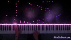 Tokyo Ghoul - Unravel Piano Cover (Animenz's arrangement) with Piano Visualizer