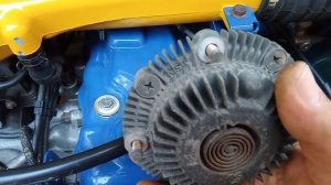 Вискомуфта вентилятора охлаждения...