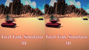 Total Tank Simulator 3D VR video 3D SBS # 1 google cardboard