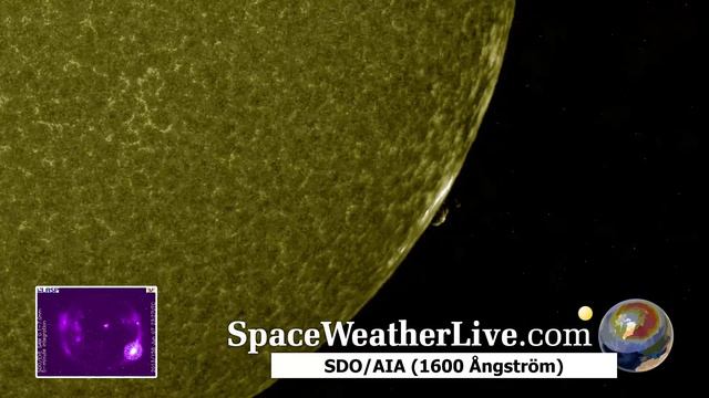 Active Region 1762 - M5.9 solar flare June 7, 2013 - SpaceWeatherLive смотреть онлайн