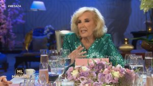 Martín Bossi le respondió a Mirtha sobre sus relaciones amorosas: "Lo estoy tratando en terapia"