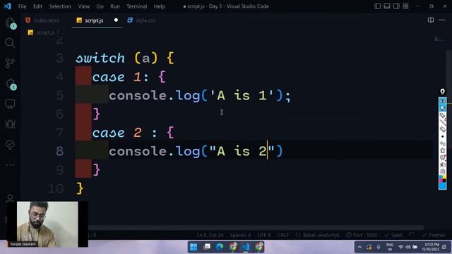 Day 3 | Loops and conditional Statements | Free JavaScript Programming Essentials Bootcamp (5 Days)