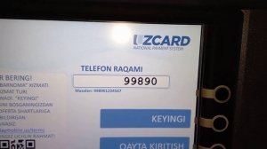 Humo kartasi sms xabarnoma yoqish ?