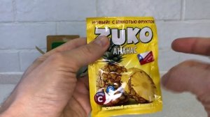 ZUKO Растворимый напиток Зуко Ананас (блок 12 шт по 25гр) Канди Клаб. Сухой сок. Напиток на праздни