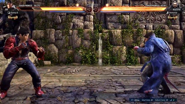 Tekken 8 JIN KAZAMA (Danny B) vs KAZUYA (Immortal) смотреть онлайн