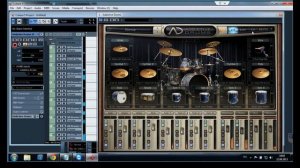 Распределяем каналы  Addictive Drums  в микшере Cubase