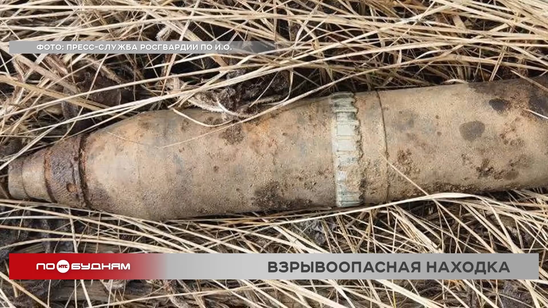 Боеприпас обнаружили около деревни Сосновка в Усольском районе