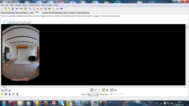 Создание зд панорамы. Урок 2 склейка (1ая часть) смотреть онлайн