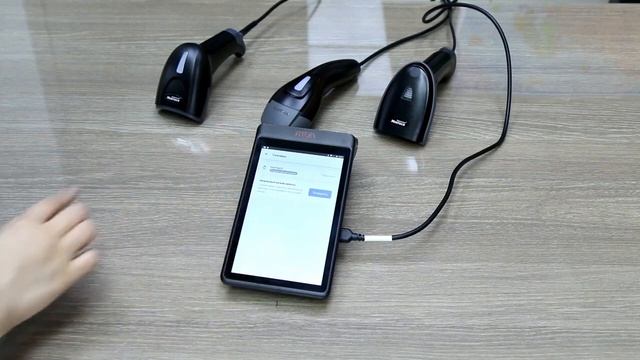 Как подключить сканер штрих кода MERTECH к онлайн кассе АТОЛ СИГМА  SIGMA  7