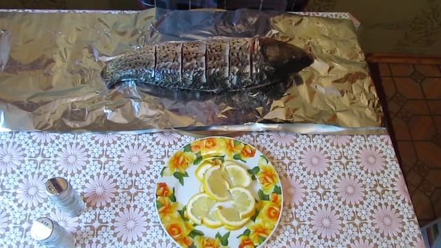 Фаршированный КАРП, запеченный в духовке!
