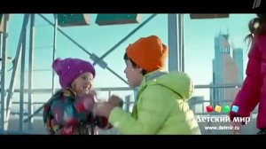 Детский мир реклама "Зимняя коллекция одежды и обуви" 2014 год 🧣🧤🧦🌫🌨☃️❄🌬💨🎸🎻🪗🥁🪕🎤🎺🎷📯