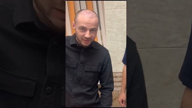 10 дней после пересадки волос #пересадкаволос