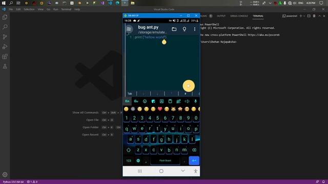 python IDE | android | #python #android
